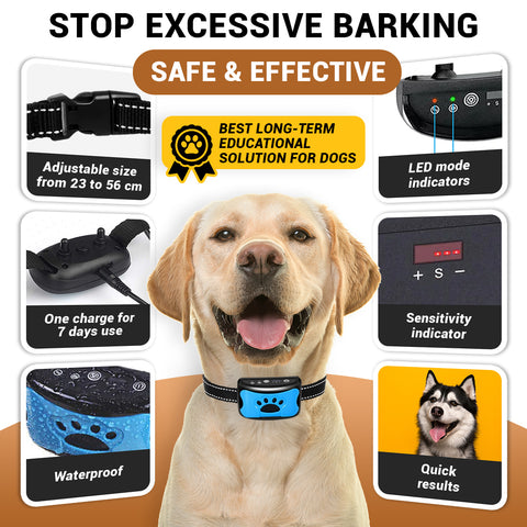Automatic Anti-Bark Dog Collar